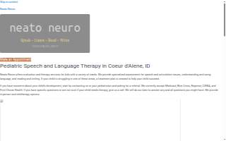 neato neuro website