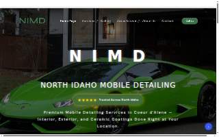 North Idaho Mobile Detailing - Car Detailing CDA and Ceramic Coatings website