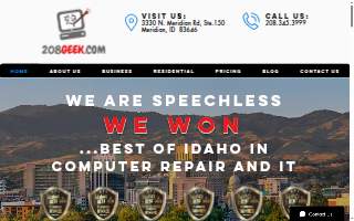 208Geek, LLC of Eagle website