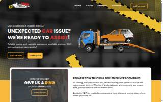 Angel Towing website