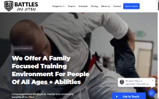 Battles Jiu Jitsu website