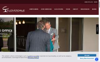 Cloverdale Funeral Home, Cemetery and Cremation website