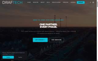 Draftech website