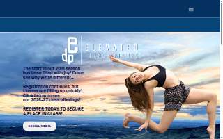 Elevated Dance Project website