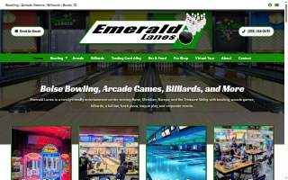 Emerald Lanes website