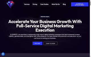 Gem Website Designs website