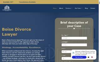 Idaho Divorce Law Firm website