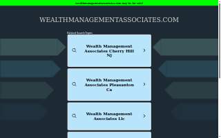 Wealth Manangement Associates website