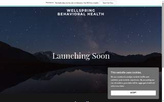 Wellspring Behavioral Health website