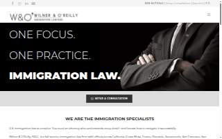 Wilner & O'reilly Immigration Lawyers of Boise website