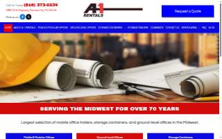 A-1 Rentals of Idaho Falls website