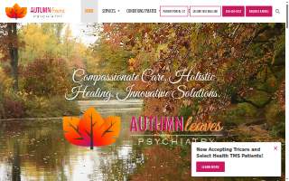 Autumn Leaves Psychiatry website
