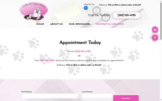 Class Act Pet Grooming website