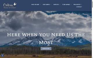 Coltrin Mortuary & Crematory website