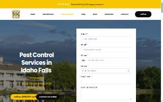 Complete Pest Solutions Idaho Falls website