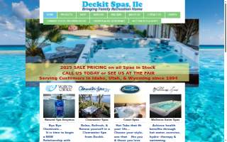 Deckit Spas, LLC website