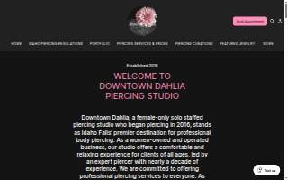 Downtown Dahlia website