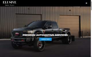 Elusive Auto Care website