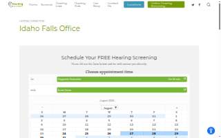 Hearing Connection website