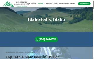 High Country Behavioral Health website