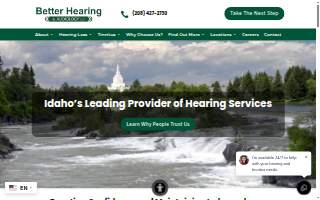 Idaho Hearing Aids website