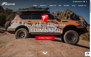 IF Signs website