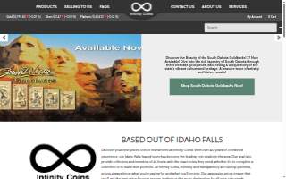 Infinity Coins website