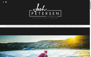 Josh Petersen Photography website