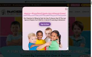 Pancheri Discovery Center website
