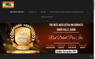 Rad Detail Pros Inc. website