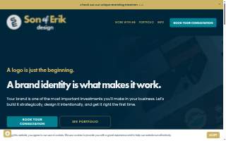 Son of Erik Design website