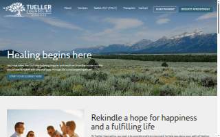 Tueller Counseling Services Rexburg, Idaho website