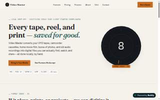 Video Master website