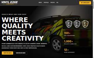 Vinyl Edge Graphics website