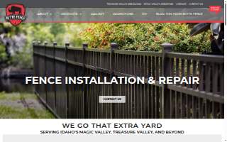 Butte Fence Inc website
