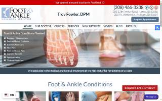 Foot & Ankle Medical Center website