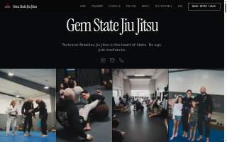 Gem State Jiu Jitsu website