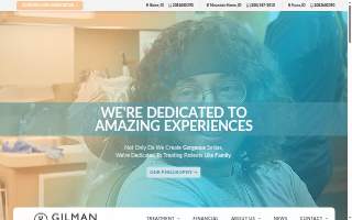 Gilman Orthodontics website