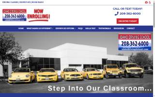 Idaho Driving School of Kuna website