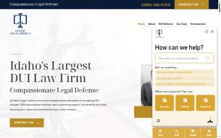 Idaho Legal Justice website