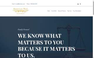 Kallin Law, PLLC website