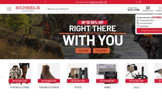 Scheels website