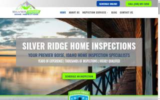 Silver Ridge Home Inspections of Kuna website