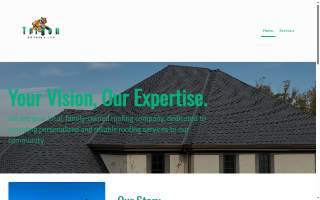 Trigon Roofing website