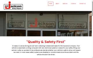 Bob Jackson Body Repair LLC website