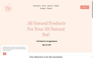 Elite Pet Salon, LLC website
