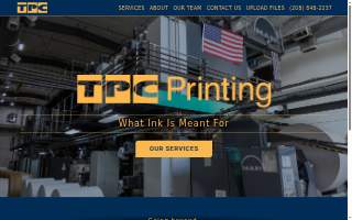 TPC Printing website