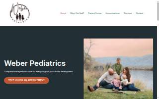 Weber Pediatrics PLLC website