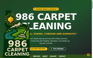 986 Carpet Cleaning and Repair LLC website