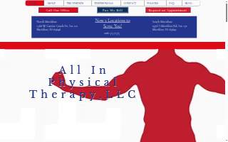 All In Physical Therapy, LLC website